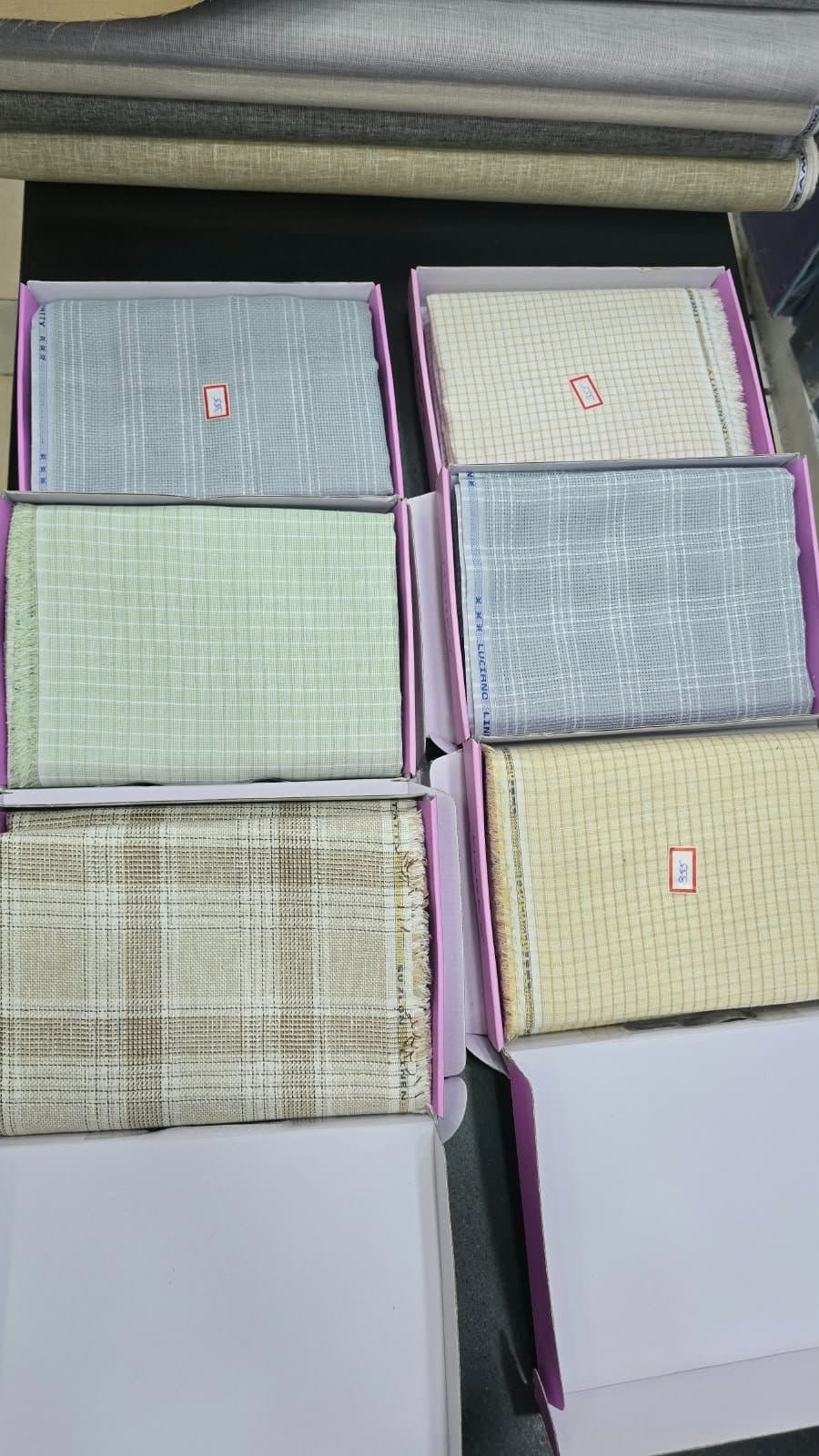 Zute Fabric Shirt Material – Premium Checks Collection - Sai Ram Cut Pieces Narasaraopet